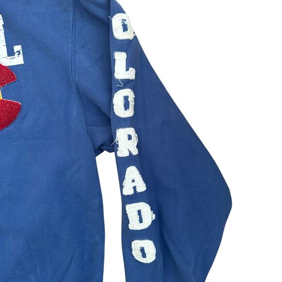 Vail Resort Wear Crewneck Sweater Blue Mens Unisex size 2XL - Picture 3 of 6